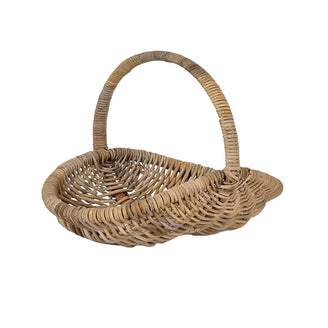 Rattan Vegetable Harvest Trug