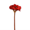 Red Faux Amaryllis Stem