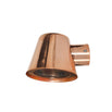 Regent Outdoor Wall Light in Raw Copper