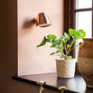 Regent Outdoor Wall Light in Raw Copper