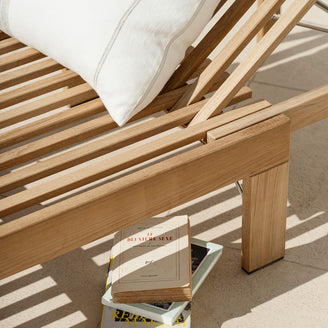 Riviera Adjustable Sunlounger