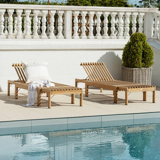 Riviera Adjustable Sunlounger