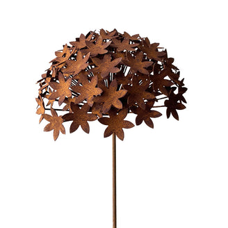 Rusted Large Allium Flower