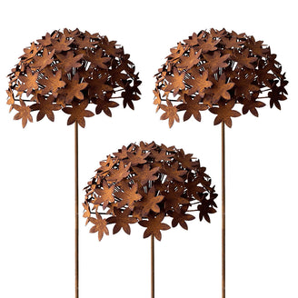 Rusted Large Allium Flower