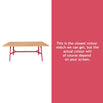 SO'O Indoor Oak 180 x 90cm Table