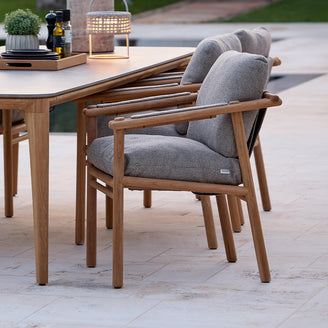 Sticks Outdoor Teak Armchair