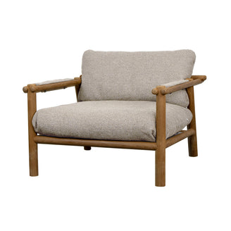Sticks Outdoor Teak Low Lounge Chair