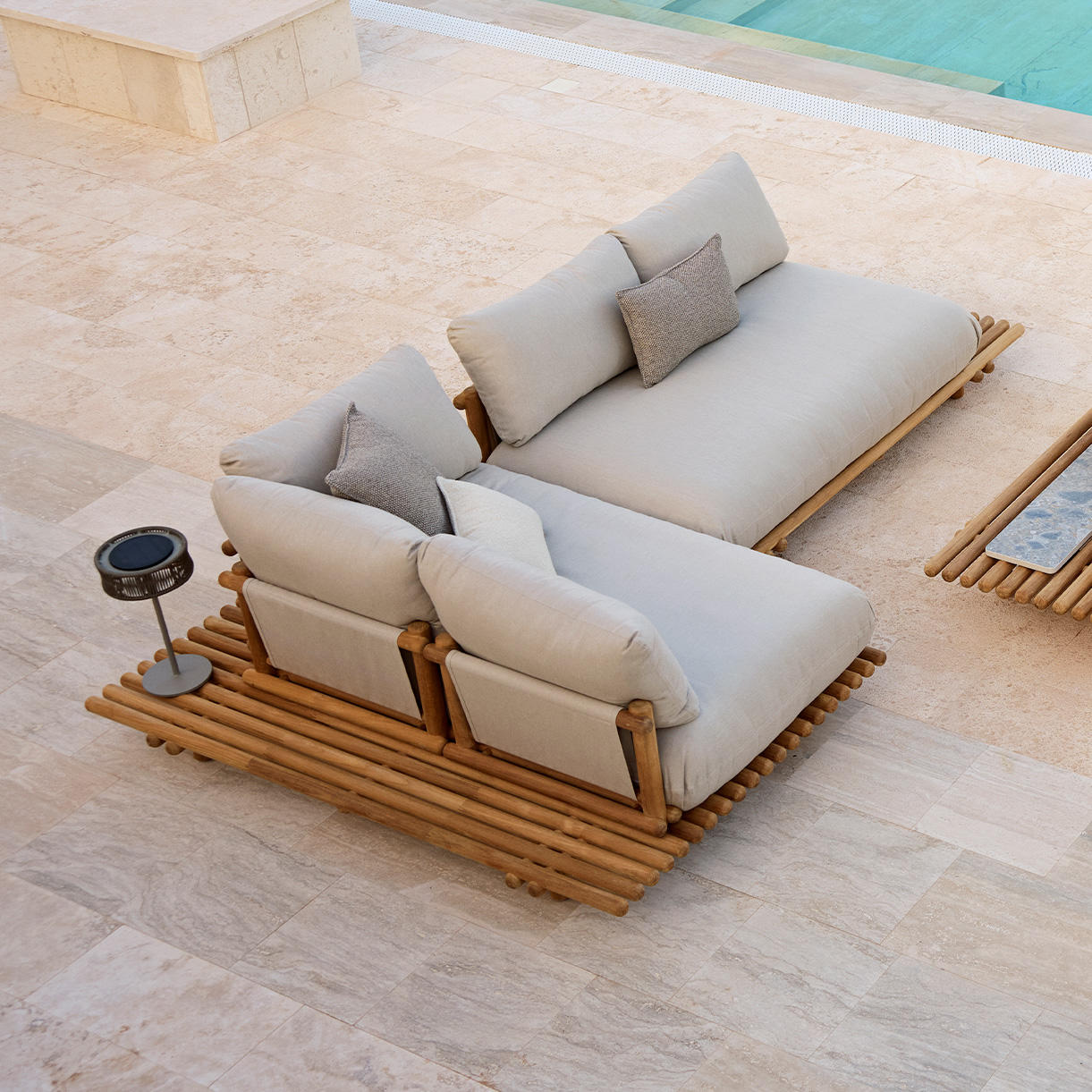 Platform Modular Seating Buy Sticks Platform Modular Teak Seating — The Worm that Turned ...