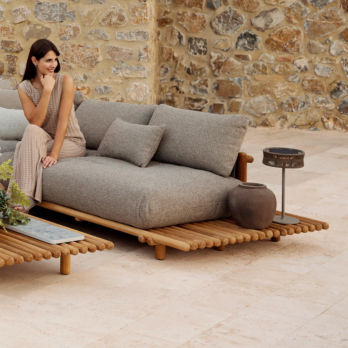 Platform Modular Seating Buy Sticks Platform Modular Teak Seating — The Worm that Turned ...