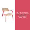 Studie Indoor Oak Lounge Chair
