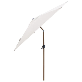 Sunshade 3 Metre Wood-Look Pole Tilt Parasol