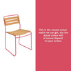 Surprising Stackable Teak Chair