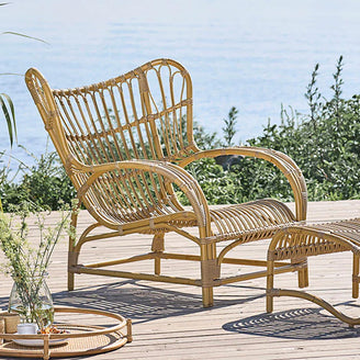 Teddy Outdoor Rattan Lounge Chair