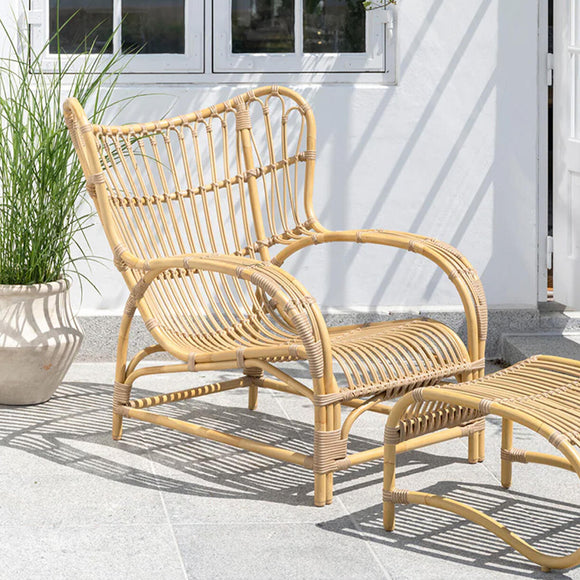 Teddy Outdoor Rattan Lounge Chair