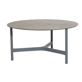 Twist Round Aluminium Coffee Table