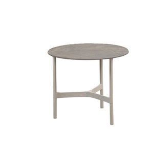 Twist Round Aluminium Coffee Table