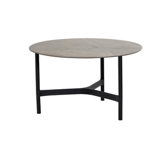 Twist Round Aluminium Coffee Table