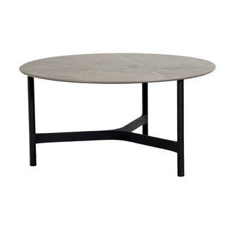 Twist Round Aluminium Coffee Table