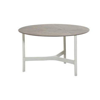 Twist Round Aluminium Coffee Table