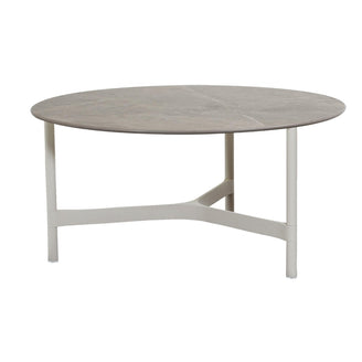 Twist Round Aluminium Coffee Table