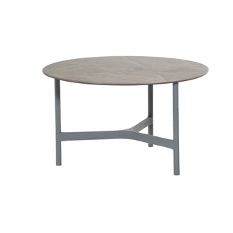 Twist Round Aluminium Coffee Table