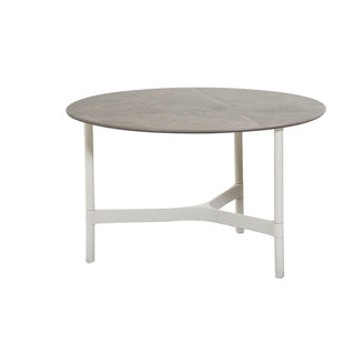 Twist Round Aluminium Coffee Table