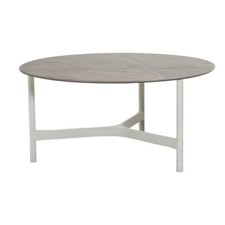 Twist Round Aluminium Coffee Table