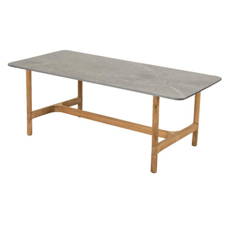 Twist Rectangular Teak Coffee Table
