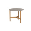 Twist Round Teak Coffee Table