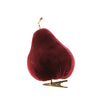 Velvet Pear Clip Decorations