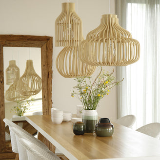 Endless Rattan Indoor Pendant Light