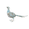 Verdigris Metal Pheasant
