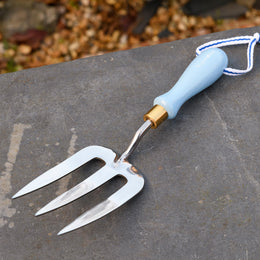 Retro Style Wood Handle Hand Fork