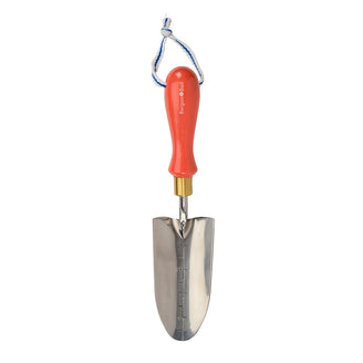 Retro Style Wood Handle Transplanting Trowel