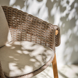 Wrap Dining Chair with Arms