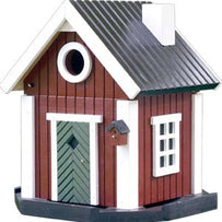 Red Cottage Bird House (4646548668476)
