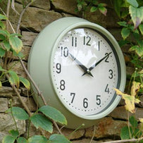 Enamel Outdoor Clock (4646605291580)
