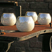 Silver Snow Votives - Set of 4 (4647716552764)