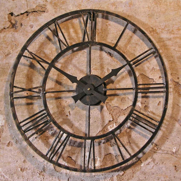 Vintage Style Outdoor Clock (4647663763516)