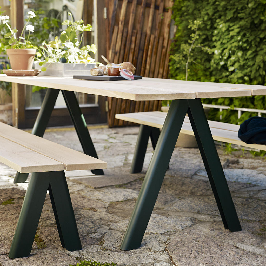 Buy Overlap Rectangular Dining Table — The Worm that Turned ...