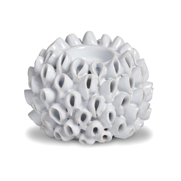Ceramic Coral Tea Light Holder (4651955486780)