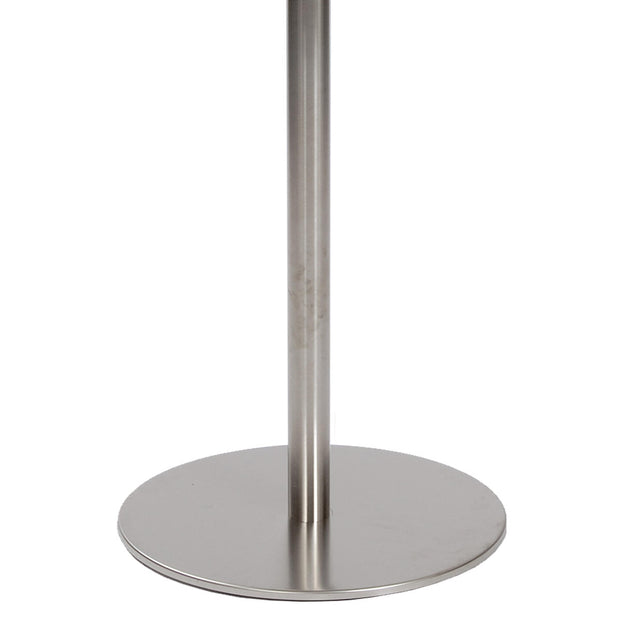 Canteen Outdoor Stainless Steel Thin Pedestal Table Base (4653317324860)