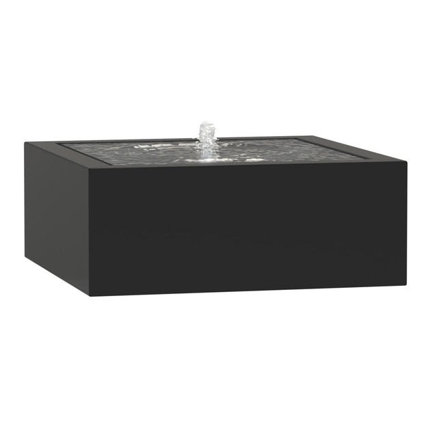Aluminium Square Water Feature with Fountain (4650771808316)