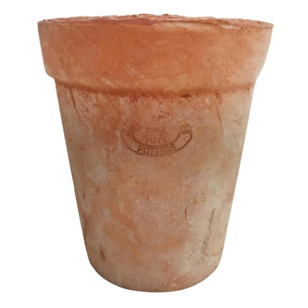 Aged Terracotta Long Tom Pot (4651915739196)