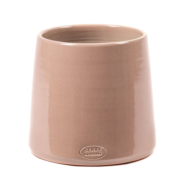 Ceramic Pale Blush Cone Planter (4686340390972)