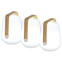 Bamboo Balad Mini Lanterns - Set of 3 (6686693818428)