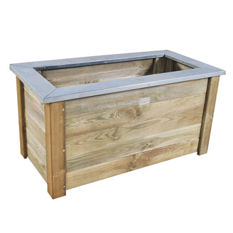 Cambridge Low Rectangular Wooden Planters (4650912743484)