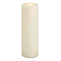 Tall Ivory LED Church Candle (4651955257404)