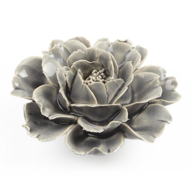 Ceramic Coral Rose Flowers (6670664400956)