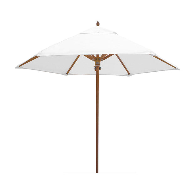 Classic Wood Framed 2.6m Round Parasols (6610485805116)